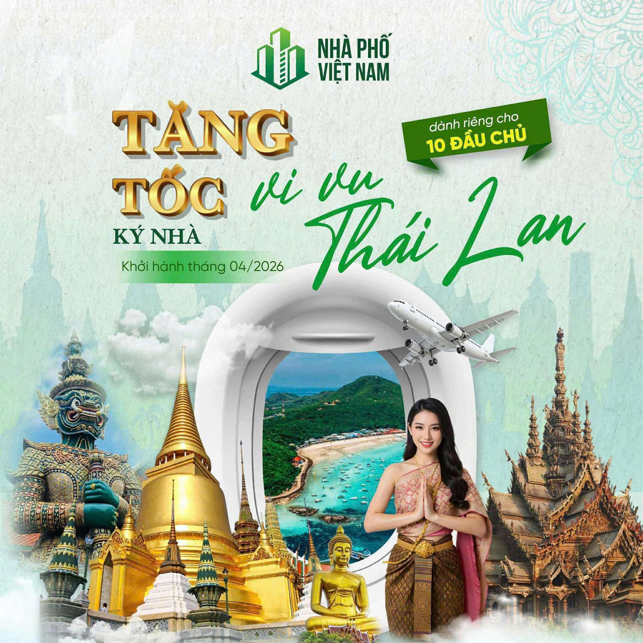 BÙNG NỔ DOANH THU – VI VU THÁI LAN 4 NGÀY 3 ĐÊM CÙNG TẬP ĐOÀN NHÀ PHỐ VIỆT NAM 🏆