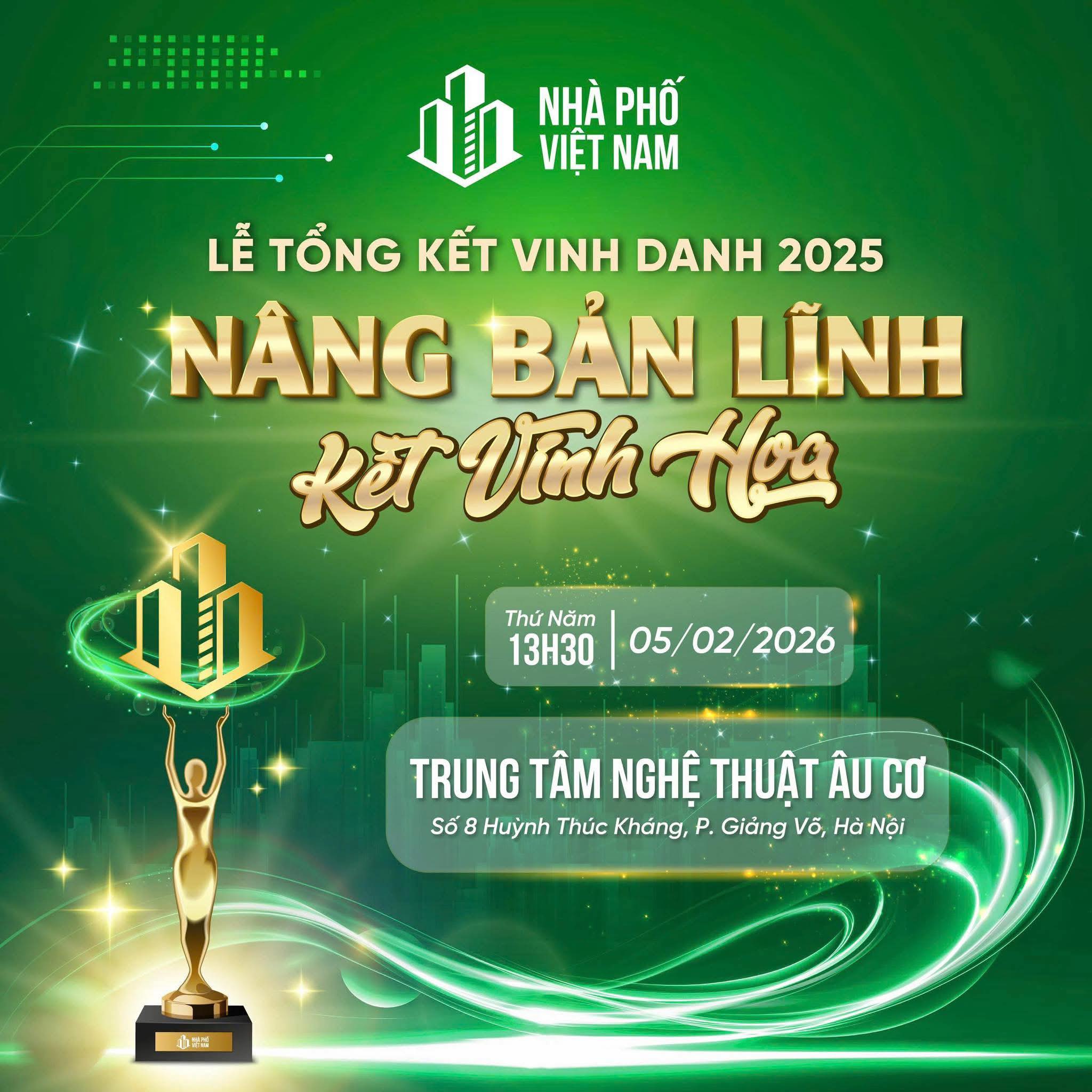 THÔNG BÁO: LỄ TỔNG KẾT VINH DANH 2025 – NÂNG BẢN LĨNH KẾT VINH HOA
